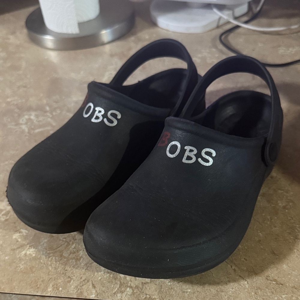 BOBS from sketchers Black Clogs